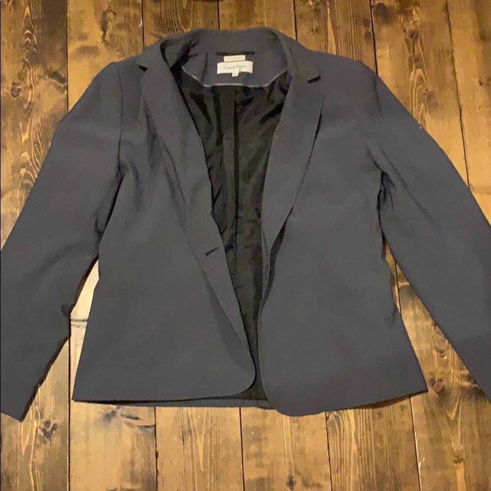 calvin klein blazer